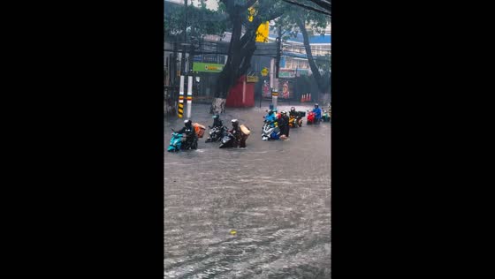 Flooding in Muntinlupa, Metro Manila, Philippines
