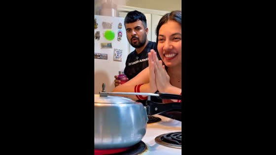 Green ball floats on pressure cooker steam in a Florida, USA