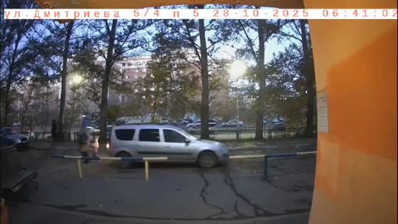 Child injured as car hits pedestrian in Omsk, Russia