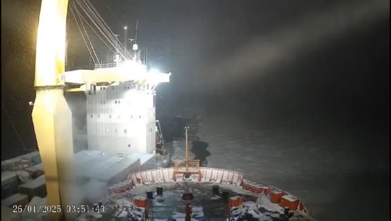 Nuclear icebreaker 50 Years of Victory collides with cargo ship in Kara Sea, Russia