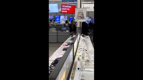 Chaotic fight breaks out inside Walmart in Jacksonville, Florida, USA
