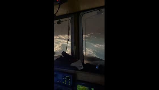 Intense Bering Sea journey: battling waves and grey cod