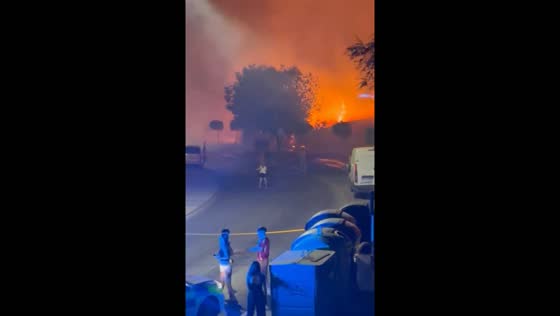 Fire extinguished in Arganda del Rey, Spain