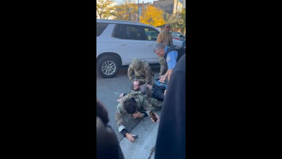 Federal agents detain man amid citywide ICE operation in Chicago, Illinois, USA