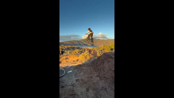 High-speed rocky ramp jump ends in dramatic crash in Ensenada, Mexico