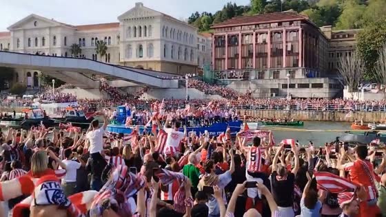 Athletic Bilbao's historic Copa del Rey victory ignites massive celebrations in Bilbao