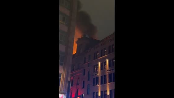 Blaze engulfs Revolver Hotel in Gay Village, Glasgow, UK