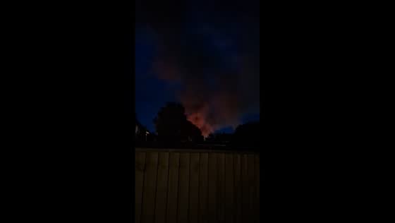 Massive warehouse explosion and fire at Groundwell Industrial Estate in Swindon, UK