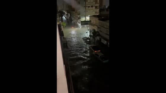 Corrientes, Argentina: streets submerged as heavy rains cause flooding