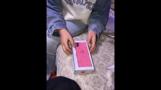 Little sister gifts handmade iPhone 17 in Xinjiang, China