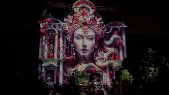 Sofia hosts lunar festival of lights with 3d projections