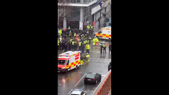 Car plows into demonstrators injuring at least 28 people in Munich, Germany