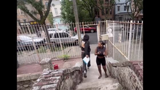 Package stolen in East New York, Brooklyn, USA, recovered by kids