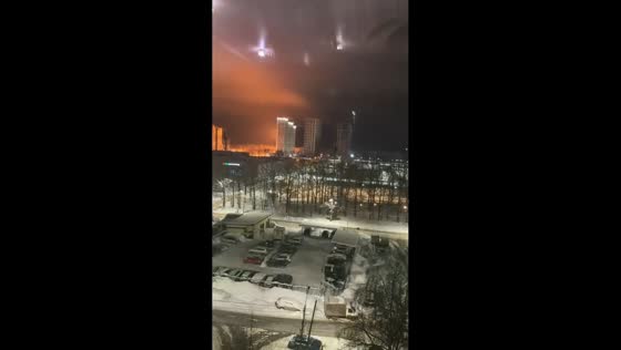 Drone strike damages residential high-rise during overnight attack in Ryazan, Russia
