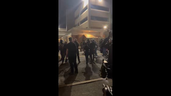 Protests erupt at ICE facility in Portland, USA