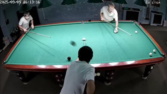 Billiards mishap ends with ball hitting player in Anapa, Russia