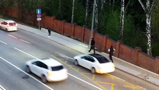Alleged robbery accomplices caught fighting over cash in Moscow, Russia