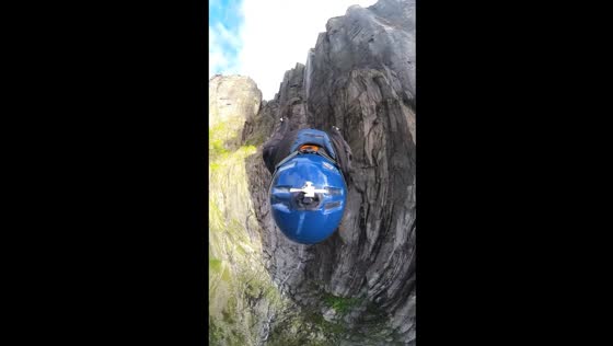 Adrenaline rush: cliff jumping at Kjerag, Norway