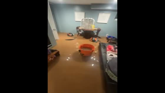 Severe flooding submerges streets and homes in Plainfield, New Jersey