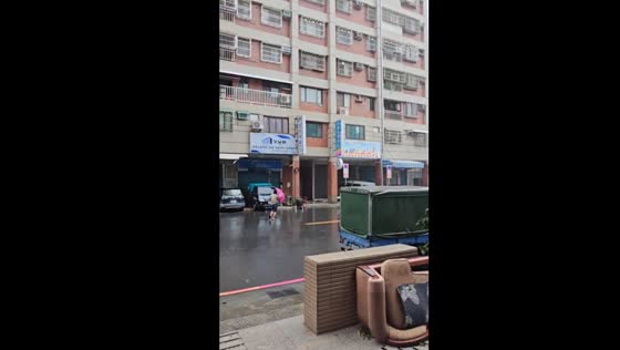 Heavy rain as typhoon Gaemi hits Kaohsiung