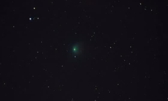 A green comet has been spotted in central Alabama