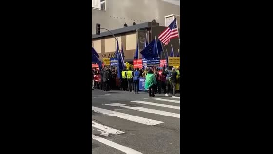 New China Federation protests at APEC 2023 in San Francisco