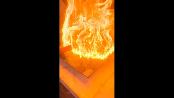 Cooking mishap causes oil flare-up in Sichuan, China