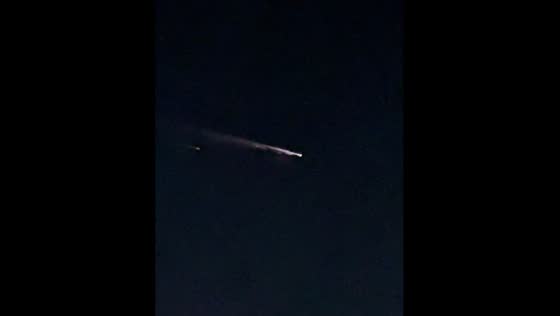 Satellite fireball spotted over Mobile, Alabama