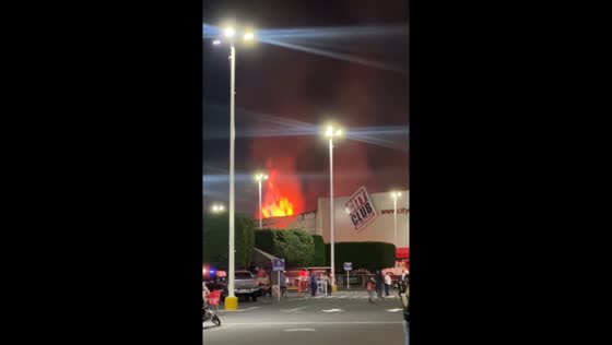 Fire breaks out at City Club in Zapopan, Mexico