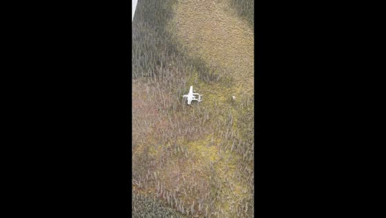 Forgotten C-82 aircraft wreck spotted in Yukon Flats, Alaska, USA