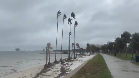 Chilly gusts: Tampa Bay battling rain and wind