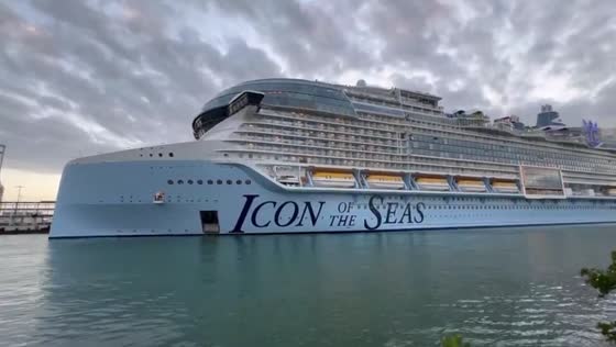 Icon of the Seas sets sail: world's largest cruise ship departs from Port of Miami