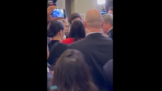 Former Governor Nikki Haley faces backlash at CPAC from Trump supporters chanting 'We love Trump'