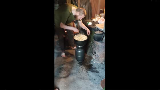 Ukraine soldiers bond over dumpling cooking break amidst rotation in Donetsk Region