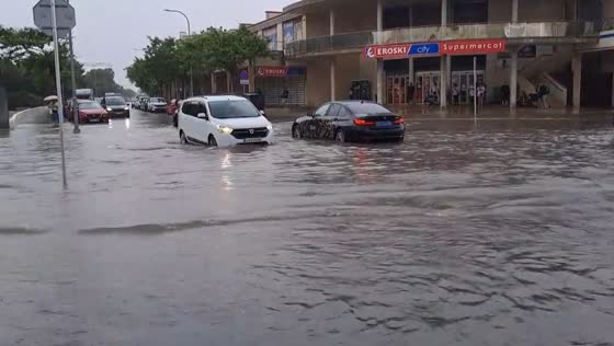 Flooding in Can Pastilla, Palma disrupts traffic