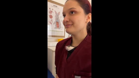 Pet rat hides in veterinarian’s clothing during clinic visit in Moscow, Russia
