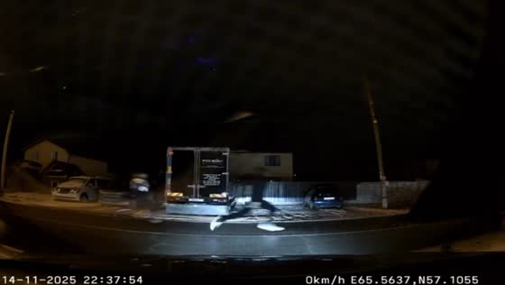 Unexpected chase by traffic police officers in Tyumen, Russia