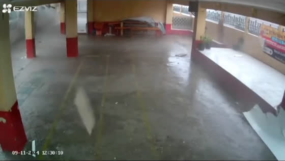 Heavy rains and strong winds cause debris movement in Cimahi