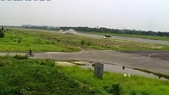 Bangladesh Air Force jet crashes in Chattogram