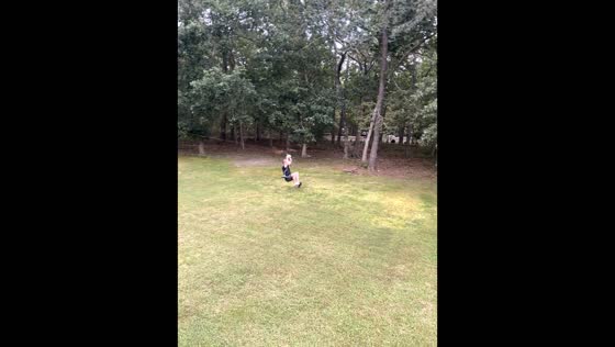 Backyard zip line snaps and man falls in Tuckerton, New Jersey