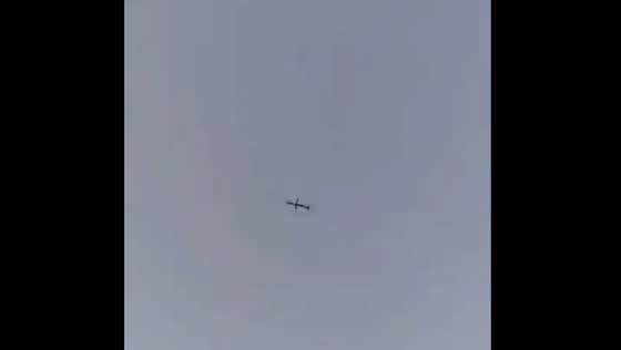 Footage of Russian kalibr missiles over Odesa, Ukraine