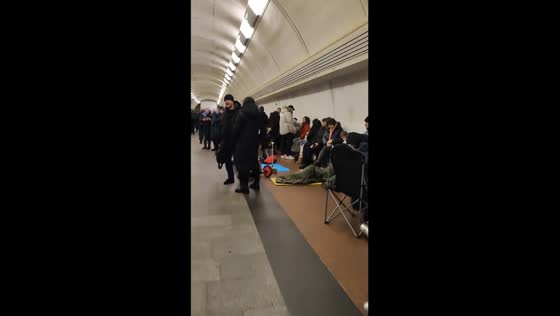 Underground havens: Kyiv subway sheltering residents amid Russian shelling