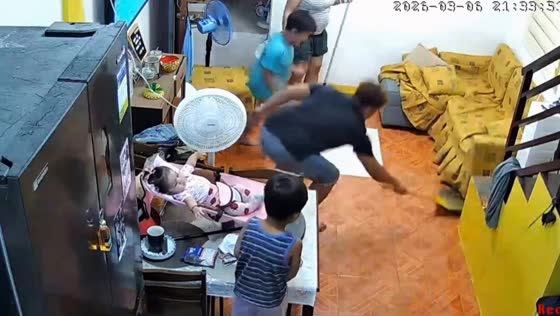 Family startled by rat during search inside home in Bulacan, Philippines
