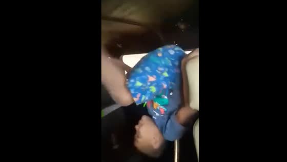 Child performs mid-air backflip in Sinaloa plane