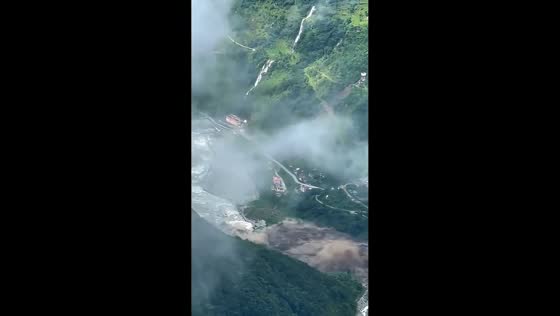 Flash flood and debris flow devastate Rasuwa, Nepal