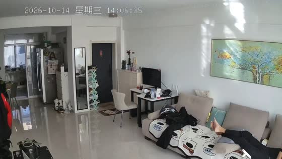 Resident remains unfazed as 3.4-magnitude earthquake shakes apartment in Panjin, China