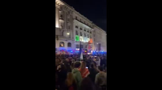 Protests erupt over Gaza aid flotilla interception in Rome, Italy