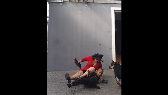 Fall while filming in Belhar, Cape Town
