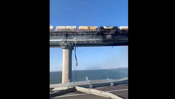 The consequences of the truck explosion and the collapse of the Crimean bridge