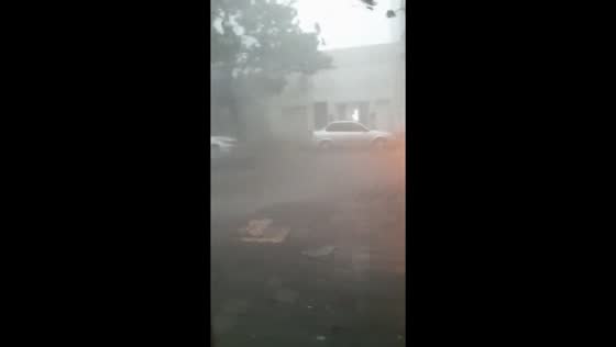 Terrifying storm ravages Bahia Blanca